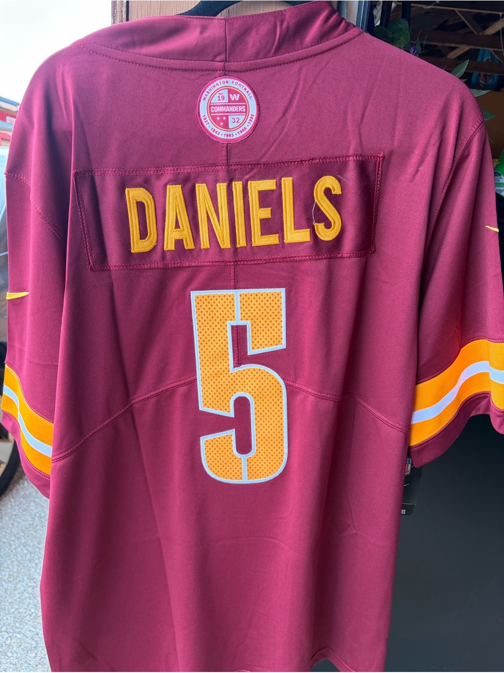 Jayden Daniel’s NFL Football Jersey